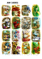 Alice in Wonderland Decoupage Rice Paper - AW 16001