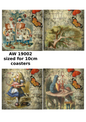 Alice in Wonderland Decoupage Rice Paper - AW 19002