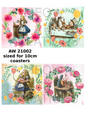 Alice in Wonderland Decoupage Rice Paper - AW 21002