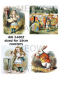 Alice in Wonderland Decoupage Rice Paper - AW 24002