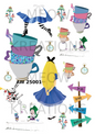 Alice in Wonderland Decoupage Rice Paper - AW 25001