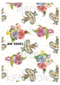 Alice in Wonderland Decoupage Rice Paper - AW 30001