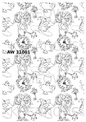 Alice in Wonderland Decoupage Rice Paper - AW 31001