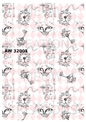 Alice in Wonderland Decoupage Rice Paper - AW 32001