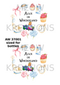 Alice in Wonderland Decoupage Rice Paper - AW 37001