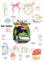Alice in Wonderland Decoupage Rice Paper - AW 39001