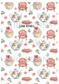 Alice in Wonderland Decoupage Rice Paper - AW 47001