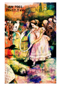 Alice in Wonderland Decoupage Rice Paper - AW 7001