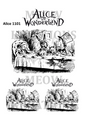 Alice in Wonderland Decoupage Rice Paper - Alice 1101