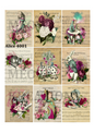 Alice in Wonderland Decoupage Rice Paper - Alice 4001