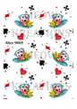 Alice in Wonderland Decoupage Rice Paper - Alice 9001