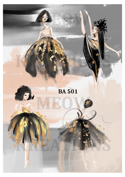 Decoupage Rice Paper – BA 501