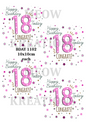Decoupage Rice Paper – BDAY 11002