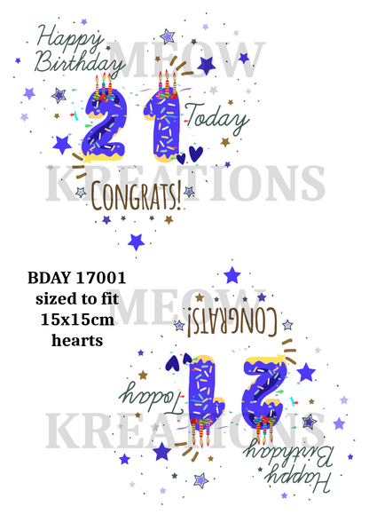 GEBURTSTAG 17001