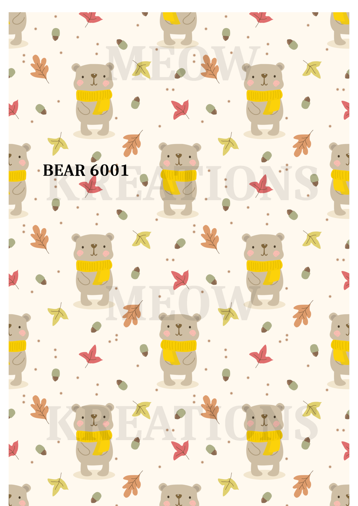 BEAR 6001