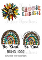Bee Kind Quotes Decoupage Rice Paper - BKND 1002