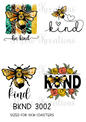 Bee Kind Quotes Decoupage Rice Paper - BKND 3002