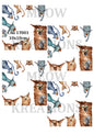 Funny Peeking Cats Collection Decoupage Rice Paper - CAG 17001
