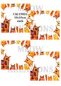 Quirky Orange Cats & Heart Decoupage Rice Paper - CAG 19001