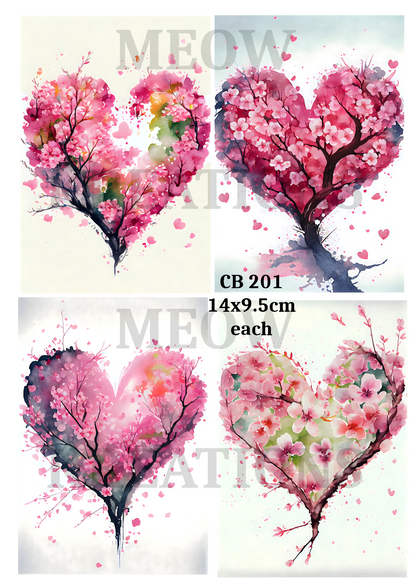 Decoupage Rice Paper – CB 201