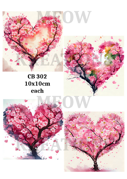 Decoupage Rice Paper – CB 302