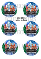 Gonk Christmas Decoupage Rice Paper - CGE 1001