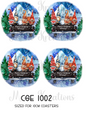 Gonk Christmas Decoupage Rice Paper - CGE 1002