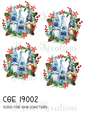 Gonk Christmas Decoupage Rice Paper - CGE 19002