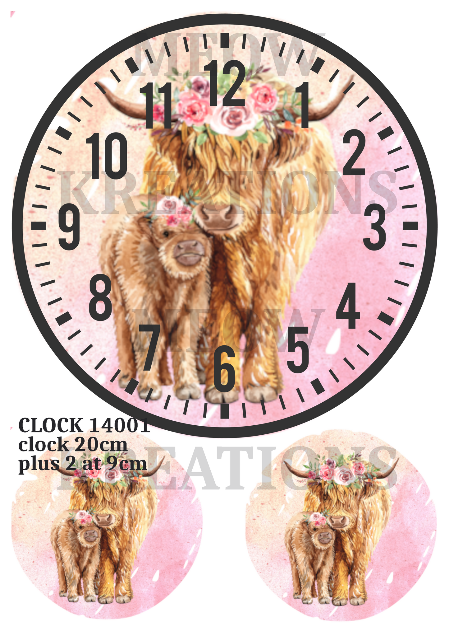 CLOCK 14001