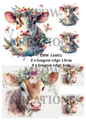 Decoupage Rice Paper – COW 16001