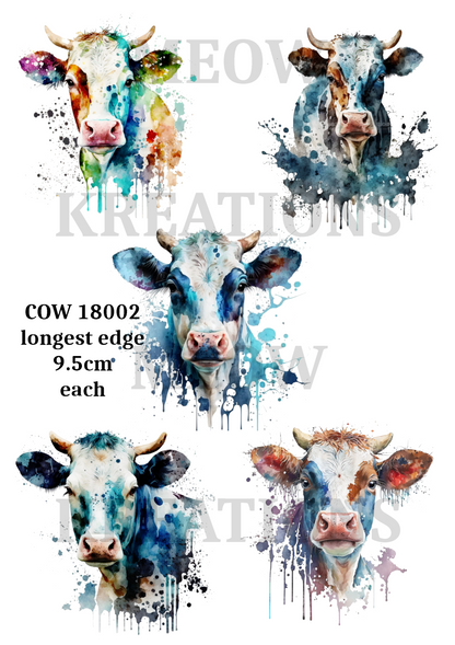 Decoupage Rice Paper – COW 18002