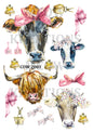 Decoupage Rice Paper – COW 2001