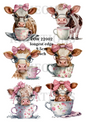 Decoupage Rice Paper – COW 22002