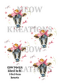 Decoupage Rice Paper – COW 9001A