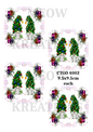 Gonk Christmas Tree Decoupage Rice Paper - CTGOC 4002