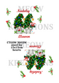 Gonk Christmas Welsh Decoupage Rice Paper - CTGOW 3003W