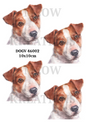 Jack Russell Terrier Portraits Decoupage Rice Paper - DOGV 46002