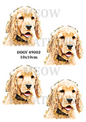 Springer Spaniel Portraits Decoupage Rice Paper - DOGV 49002