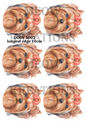 Yorkshire Terrier Watercolour Portraits Decoupage Rice Paper - DOGV 5002