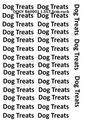 Dog Treats Words Decoupage Rice Paper - DOGV 86001