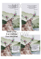 Stag with Floral Crown Decoupage Rice Paper - DEER 11001