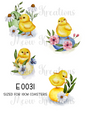 Decoupage Rice Paper – E 0031