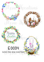 Decoupage Rice Paper – E 0034