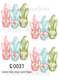Decoupage Rice Paper – E 0037