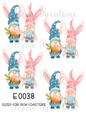 Decoupage Rice Paper – E 0038