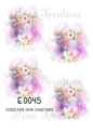 Decoupage Rice Paper – E 0045