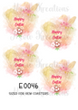 Decoupage Rice Paper – E 0046