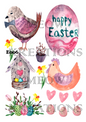 Decoupage Rice Paper – E 006