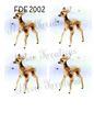 Fawn Decoupage Rice Paper - FDE 2002