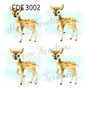 Fawn Decoupage Rice Paper - FDE 3002